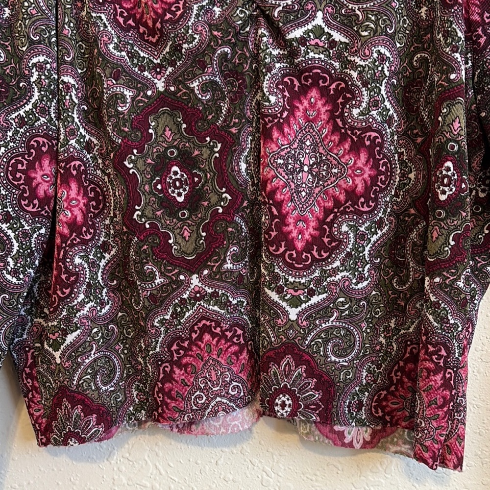 Vintage Y2K No Boundaries Cropped Paisley Fairy Top✨ - Picture 6 of 6